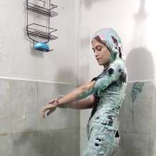Ready2Wam Studio: Katty Gets Wet After The Slime Raining Experience