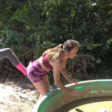 Jayce: Kentucky Girls Mud Wrastlin' Tit for Tat!