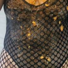 KinkyCousins: Luci Beans and Spaghetti Fishnet Bodystocking