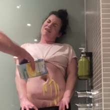 Luscious Laura: Luscious' Messy Pies Custard and BJ