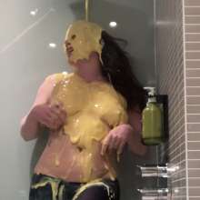 Luscious Laura: Luscious' Messy Pies Custard and BJ