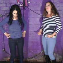 DungeonMasterOne: Maria and Honeysuckle in Jeans Filling Fun