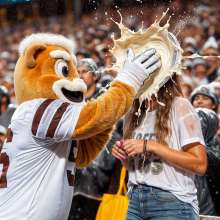 Sleazoid44: Mascot Mania: Pieing Fans