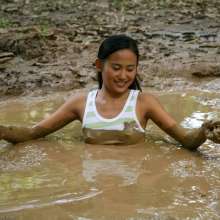 dlodoski: Nina Exploring a Mud Pit with Drama, Ultimate Edit--Photos