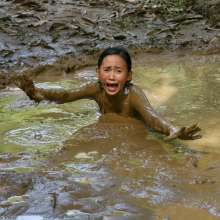 dlodoski: Nina Exploring a Mud Pit with Drama, Ultimate Edit--Photos