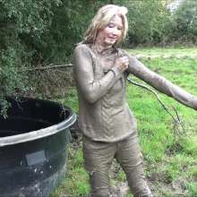 custardcouple: Muddy Combat Jeans and Boots Orgasm