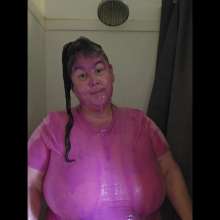The_Intrigued_WAMers: Pink Workout Outfit--purple Gunge Clothes Filling