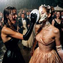 Sleazoid44: Latest Formal Party Goers Pied