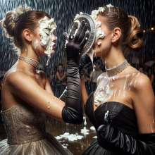 Sleazoid44: Latest Formal Party Goers Pied