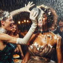 Sleazoid44: Latest Formal Party Goers Pied