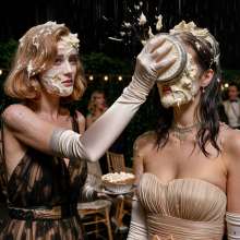 Sleazoid44: Latest Formal Party Goers Pied