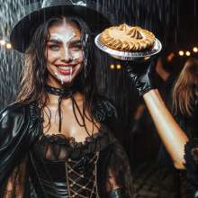 Sleazoid44: Pied for Halloween