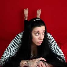 The Man and The Wife: New Download- 'Quickie #18: The Wife Bunny Pose Pied and Slimed'