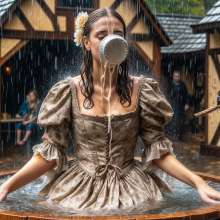 Sleazoid44: RenFaire Dunk 'n Pie