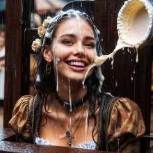Sleazoid44: RenFaire Dunk 'n Pie