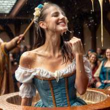 Sleazoid44: RenFaire Dunk 'n Pie