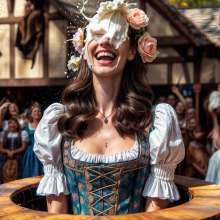 Sleazoid44: RenFaire Dunk 'n Pie