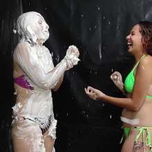 Ready2Wam Studio: Rock Paper Scissors Mess Game: Monica and Danna