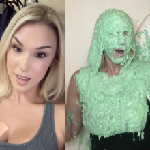 Slimed Models: New Slimed Models Series with Scarlett: Hot and Humiliated