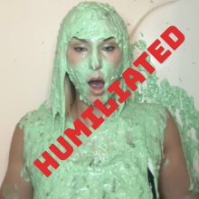 Slimed Models: New Slimed Models Series with Scarlett: Hot and Humiliated