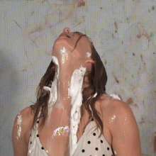 Anglefan: Haley pied in a bikini