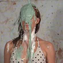 Anglefan: Haley pied in a bikini