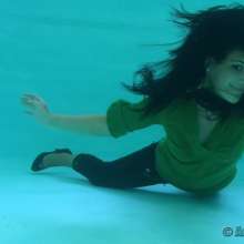 wamtec: Underwater Fashion Series--Green Top / Capril Pants
