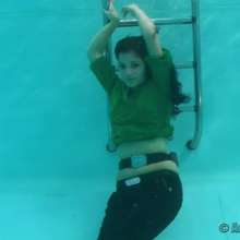 wamtec: Underwater Fashion Series--Green Top / Capril Pants