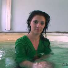 wamtec: Underwater Fashion Series--Green Top / Capril Pants