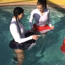 wamtec: Wetlook Workout--Cheerleaders