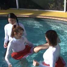 wamtec: Wetlook Workout--Cheerleaders