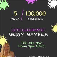 Booth: Live UK Messy Stream--Tuesday 4th Nov