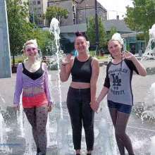 Get Your Snaps: 3 Girls in the Fountain  Pinkie, Mona and Luna