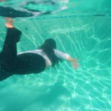 WetlookFashion: Alexandra Is Dared to Get Wet