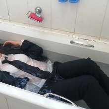 Thefetishgirl: Business Attire Sexy Sock Soaking