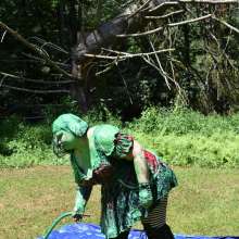 JD and Messy Andi: Arrrgh, It Bein' 17 More Days Till Halloween!
