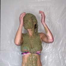 Slimed Models: Eliza Gets a Dog Food Wedgie and Sliming!