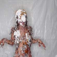 Slimed Models: Eliza Tar and Feathered, Pied, and Slimed by Scarlett