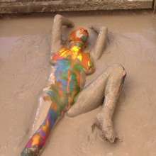 FOXY: Fantastic Mia Paint+mud+wedgie