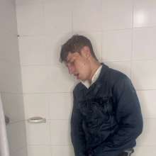 WETColours: Guy Showers Removing Jeans + Jacket, Hot Display Thru Shirt