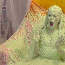 somedude82: Hooters Babe Jasmin Gets Slimed and Strips for Her Review