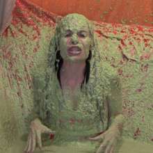somedude82: Hooters Babe Jasmin Gets Slimed and Strips for Her Review