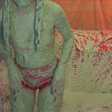 somedude82: Hooters Babe Jasmin Gets Slimed and Strips for Her Review