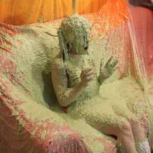 somedude82: Hooters Babe Jasmin Gets Slimed and Strips for Her Review