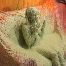 somedude82: Hooters Babe Jasmin Gets Slimed and Strips for Her Review