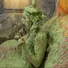 somedude82: Hooters Babe Jasmin Gets Slimed and Strips for Her Review