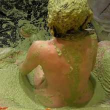 somedude82: Hooters Babe Jasmin Gets Slimed and Strips for Her Review