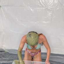 Slimed Models: Hot and Humiliated: Eliza Bobs for Truffles in Dog Food