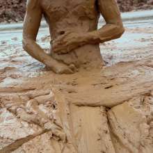 NynoGunge: Jerking Off in Sticky Mud