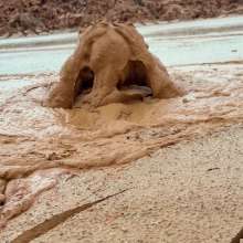 NynoGunge: Jerking Off in Sticky Mud